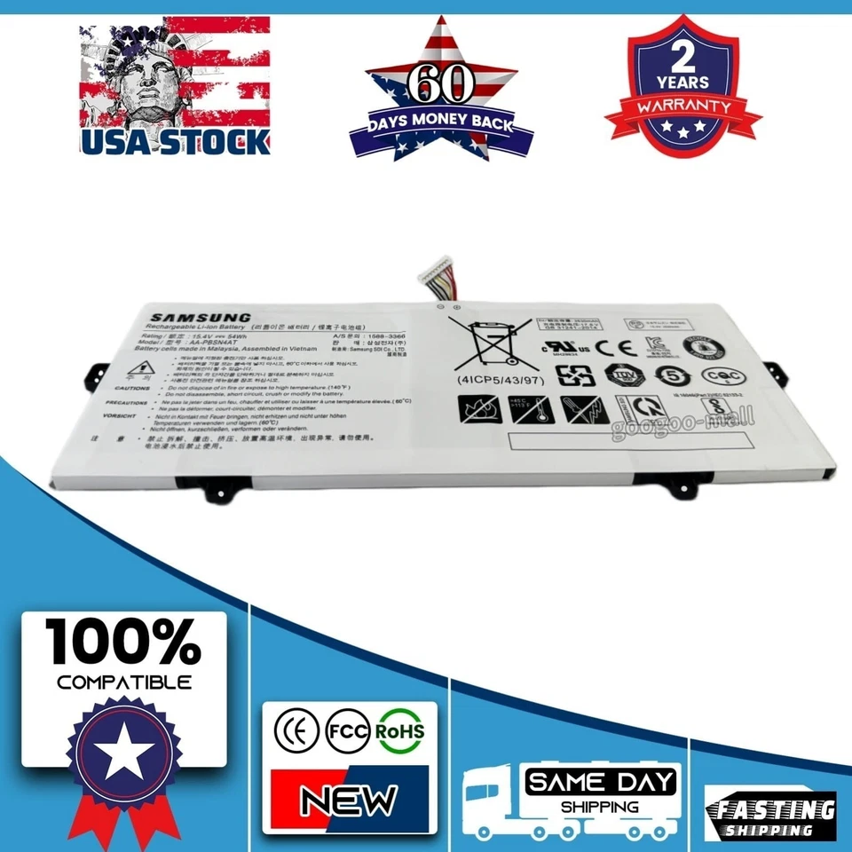 New OEM AA-PBSN4AT Battery for Samsung Galaxy Book NP750TDA-XD1US NP750TDA-XD2US - Image 1 of 4