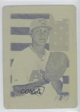 2010 Bowman Draft Picks Printing Plate Yellow 1/1 Felipe Perez #BDPP106 0a7