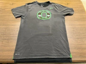 Camiseta gris/negra Oregon Ducks para hombre - Nike - grande - manchas - Imagen 1 de 7