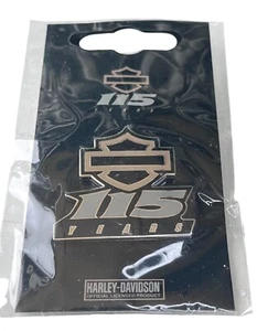 PIN CHALECO HARLEY DAVIDSON 115 AÑOS ANIVERSARIO - Imagen 1 de 2