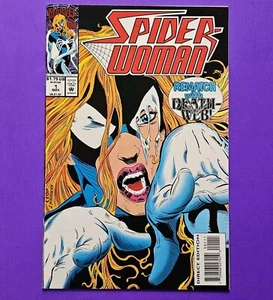SPIDER-WOMAN #1 Comic Book Marvel 1993 VF/NRMT 9.0 First Issue Vtg Spider-man  - Picture 1 of 4