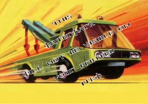 MATCHBOX 74 TOE JOE TOW TRUCK SUPERFAST LESNEY BOX ART REPRO A3 POSTER PRINT - Picture 1 of 1