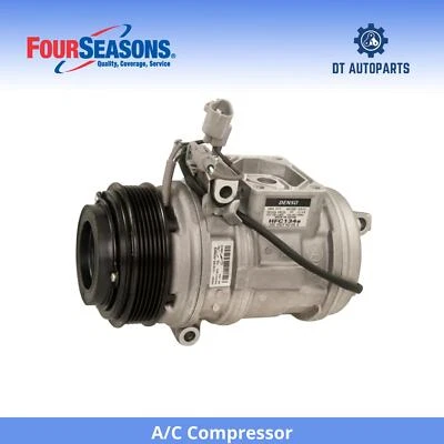 For 1998-2007 Toyota Land Cruiser A/C Compressor 4 Seasons 1999 2000 2001 2002 - Image 1 of 4