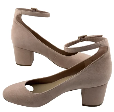 Zapatos de salón Aldo Clarisse para mujer de cuero rosa claro talla 5 nuevos en caja Foto 1 de 4