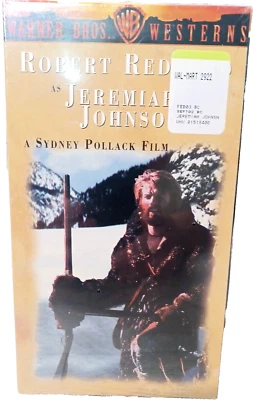 1997 SEALED VHS Jeremiah Johnson Movie Robert Redford Tape Brand New Western Foto 1 de 4