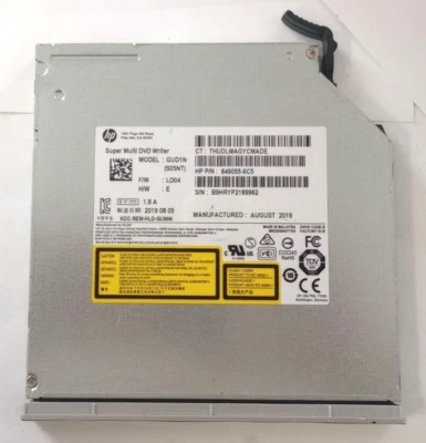 HP Pavilion 590 Series Super Multi DVD Writer, Optical Disk Drive (Silver Bezel) - Image 1 of 4