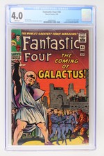 Fantastic Four #48 - Marvel 1966 CGC 4.0 1st App/Origin Silver Surfer & Galactus