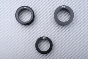 Distanziali Ruota Anteriore e Posteriore Fissi SUZUKI GSXR 750 GSX-R 2008-2010 - Picture 1 of 6