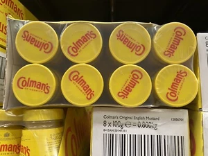 Colman's of Norwich Original Englische Senfsauce Sandwich Hotdog Pack 8 x 100g - Bild 1 von 3