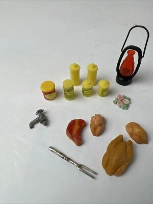 Decoración de casa de muñecas en miniatura Linterna de comida Miscelánea  Foto 1 de 4
