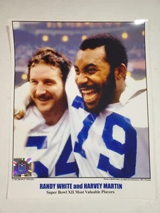 Randy White & Harvey Martin Dallas Cowboys Super Bowl XII MVPs 8 x 10 NFL Photo - Picture 1 of 2