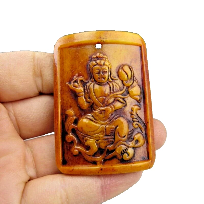 Китай, коллекции, предметы коллекционирования, редкая Guanyin бодхисаттва, подвески M866 - Изображение 1 из 4