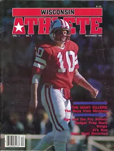 Wisconsin Athlete Magazine - 1981 December, Vol 1 #1 - PREMIERE ISSUE - Picture 1 of 1