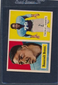 1957 Topps #011 Roosevelt Brown Giants EX 57T11-120615-6 - Picture 1 of 1