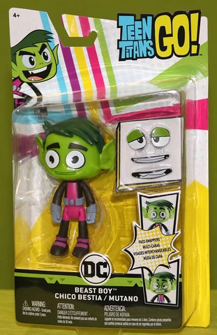 Vintage Teen Titans Face Changing Beast Boy! SIGNED by Beast Boy/Greg Cipes! Cover