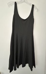 Sparkle & Fade Sleeveless Tank Solid Casual Gray Dress Unlined