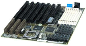 MAINBOARD GIGABYTE GA-486VM 80486 8x SIMM ISA VESA AT - Bild 1 von 2
