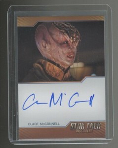 Star Trek Discovery Season 2  Clare McConnell (Bordered) autograph card #2