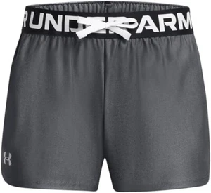 New Under Armour Girls' Play Up Shorts Gray Size Youth Small YSM NWT - Picture 1 of 4