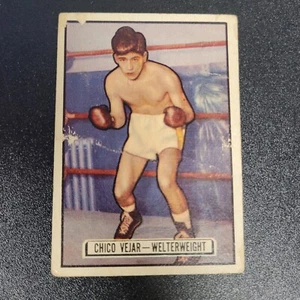 Vintage 1951 Topps Ringside Chico Vejar #35 ~Boxing Card - Picture 1 of 3