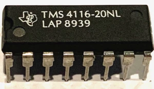 LOT OF 12 NEW TEXAS INSTRUMENTS TMS 4116-20NL 16 X 1 200nS DRAM *SHIPS FROM USA* - Picture 1 of 1