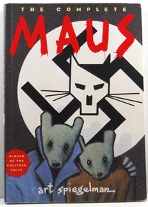 The Complete Maus by Art Spiegelman PB Graphic comic about Holocaust true 2003 - Picture 1 of 13
