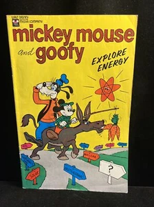 Walt Disney Bildungsmedien Comic Mickey Mouse und Goofy Explore Energy 1976 - Bild 1 von 7