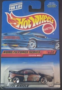 Hot Wheels 2000 KUNG FU FORCE Series #1/4 TOYOTA MR2 Collector #033 NERO - Foto 1 di 2