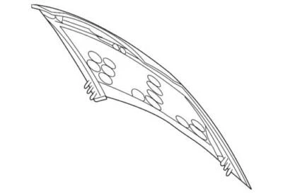 Genuine GM 2000-2005 Pontiac Bonneville 3.8L V6 - Gas SLE Hood Assembly 25752375 - Image 1 of 2