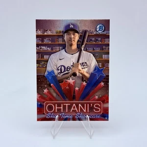 Shohei Ohtani 2025 Bowman Chrome Ohtani's Sho-Time Showcase #HS-4 Dodgers - Picture 1 of 2
