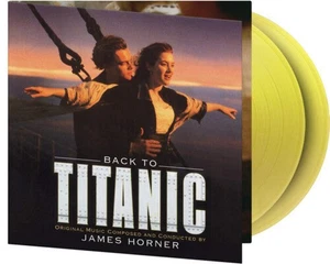 James Horner - Back To Titanic [Yellow Vinyl] [Import] NEW Vinyl - Picture 1 of 1