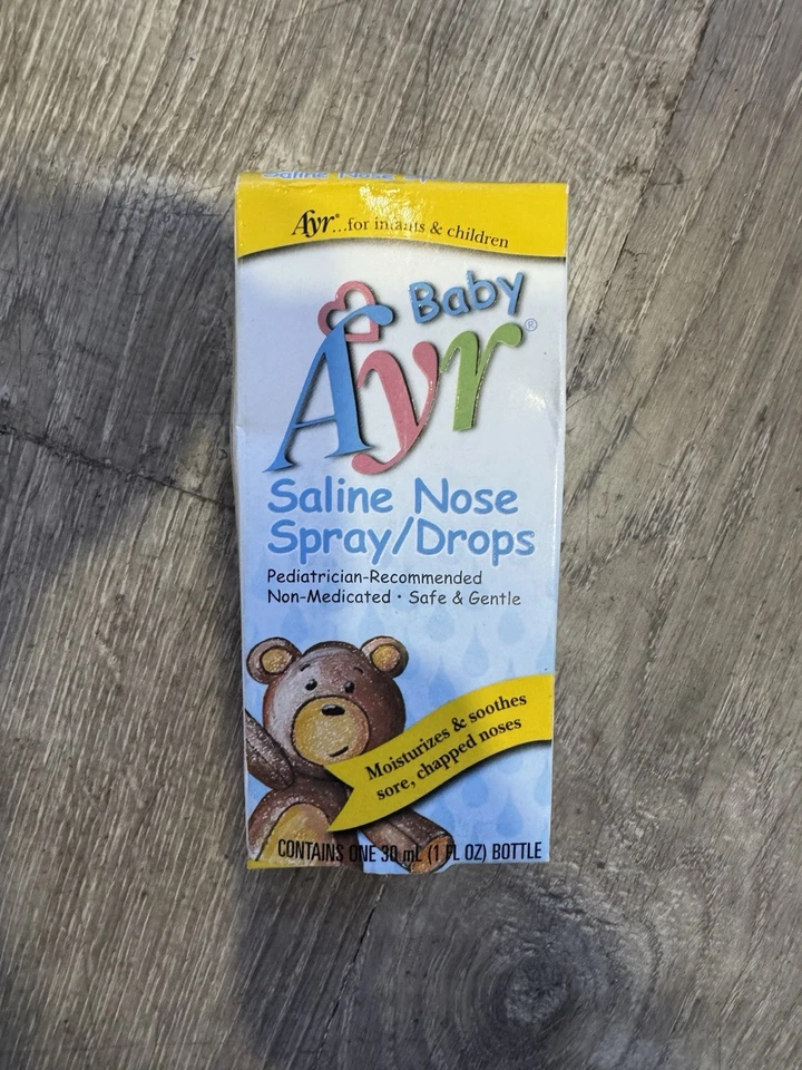 Ayr Baby Saline Nose Spray/drops Size 30ml