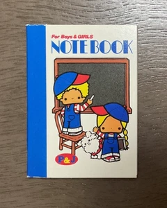 Vintage 1976 Sanrio Patty and Jimmy mini notebook Hello Kitty Unused - Picture 1 of 8
