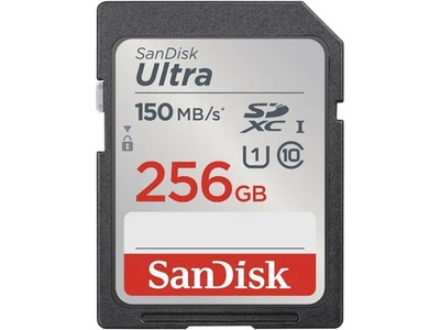 GENUINE Sandisk 256GB Ultra SDXC card UHS-I, 150MB/s - Image 1 of 3