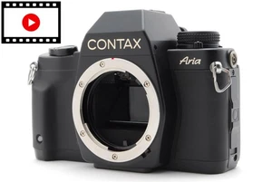 [Almost MINT] ALL Works Contax Aria 35mm SLR Film Camera Black Body From JAPAN - Picture 1 of 24