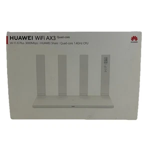 Huawei Wi-Fi AX3 Router Wi-Fi 6 Plus 3000Mbps Quad-core Mesh Wi-Fi New Open Box - Picture 1 of 11