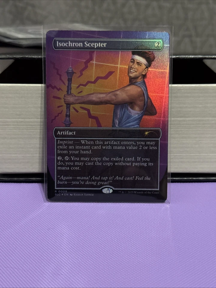 Isochron Scepter |Foil NM| Encyclopedia Secret Lair Magic MTG - Image 1 of 1