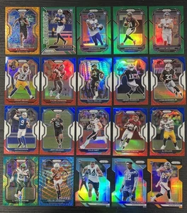 Fútbol Prizm 2020-2022 Plata Naranja Lazer Rojo Blanco Azul RC Novato Lote 38 - Imagen 1 de 3