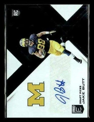 2017 Panini Elite Draft Picks - Draft Picks Autographs #136 Jake Butt Near Mint - Image 1 of 2