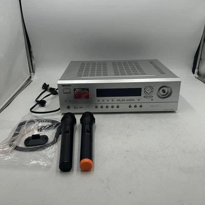 Receptor AV Onkyo HT-R8230 y 2 micrófonos Foto 1 de 4