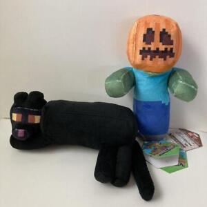Minecraft Cat & Pumpkin zombie Halloween Design Plush doll Set of 3 H27cm Furyu