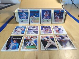 1990 LEAF Baseball Series 1 & 2 528 Cards Complete Set FRANK THOMAS SOSA Rookies