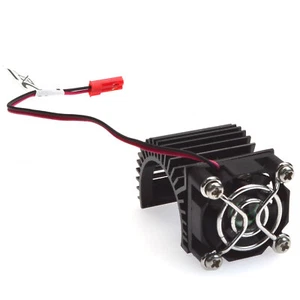 Racing Aluminum 540/550 Motor Heat Sink With Cooling Fan For 1/10 RC Car Truck - Picture 1 of 8