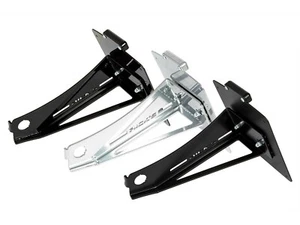 Ricks Harley V-Rod bis 2006 seitl. Kennzeichenhalter Kit kurz matt schwarz (CH) - Bild 1 von 7