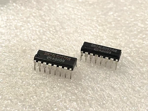 2x SN74LS257AN Motorola Quad Multiplexor de datos de 2 líneas a 1 línea 16-PDIP 74LS257 - Imagen 1 de 8