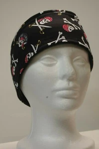 #217 Pirates Fleece lined adjustable headband - Picture 1 of 4