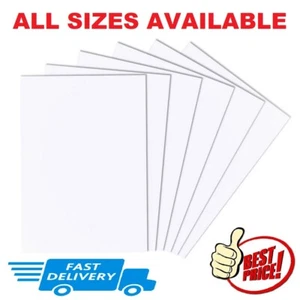 A2 A3 A4 A5 A6 White Card Paper Cardboard Printer Thick Sheets Ream Copier Craft - Picture 1 of 24