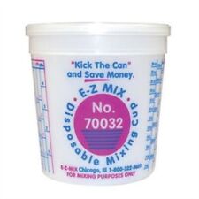 E-Z Mix 70032 Disposable Mixing Cups - 100 One Quart Cups