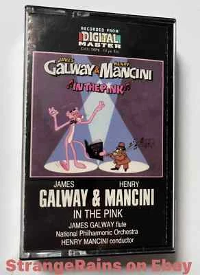 GALWAY & MANCINI ~ IN THE PINK~ CASSETTE TAPE ~ PLAY TESTED ~ SOUNDS GREAT! - Image 1 of 4