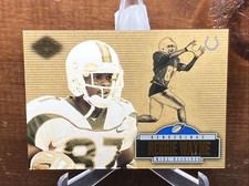 2001 Pacific Impressions Renderings #9 Reggie Wayne RC